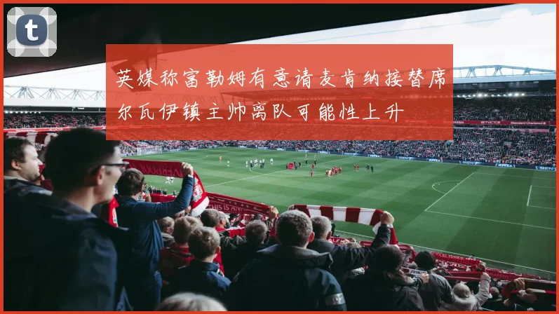 英媒称富勒姆有意请麦肯纳接替席尔瓦伊镇主帅离队可能性上升